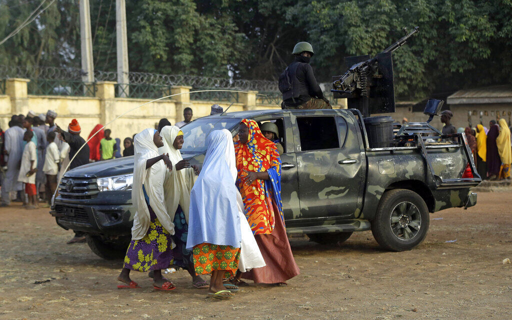 APTOPIX Nigeria Kidnapped School Girls Freed